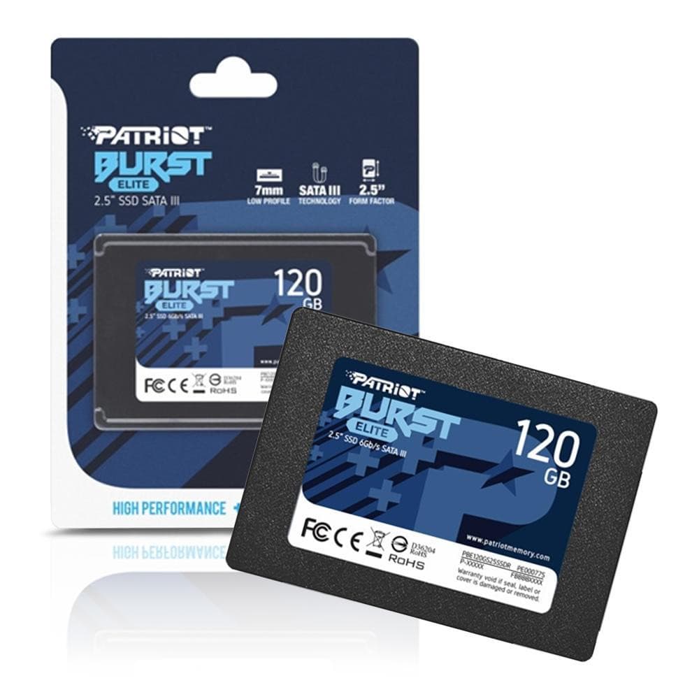 SSD 120GB PATRIOT (SATA) - foto 2