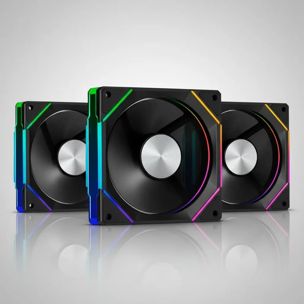 KIT FAN CRYPTON ORION ARGB 120MM (3 FANS + CONTROLADORA)