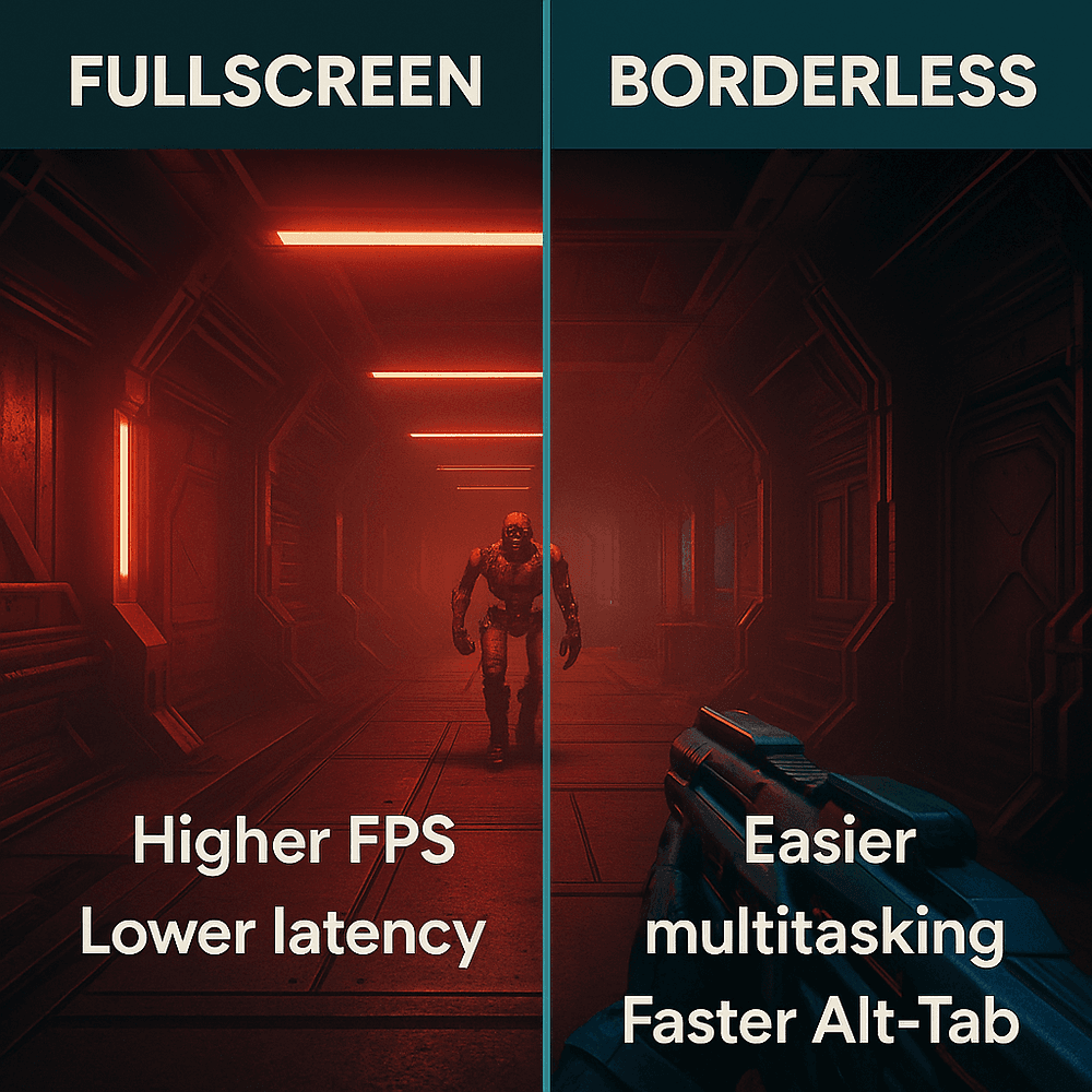 Fullscreen, Borderless ou Janela: Qual o Melhor para Jogar?